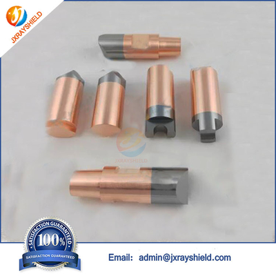 W70cu30 Copper Tungsten Parts Polishing Tungsten Copper Alloy